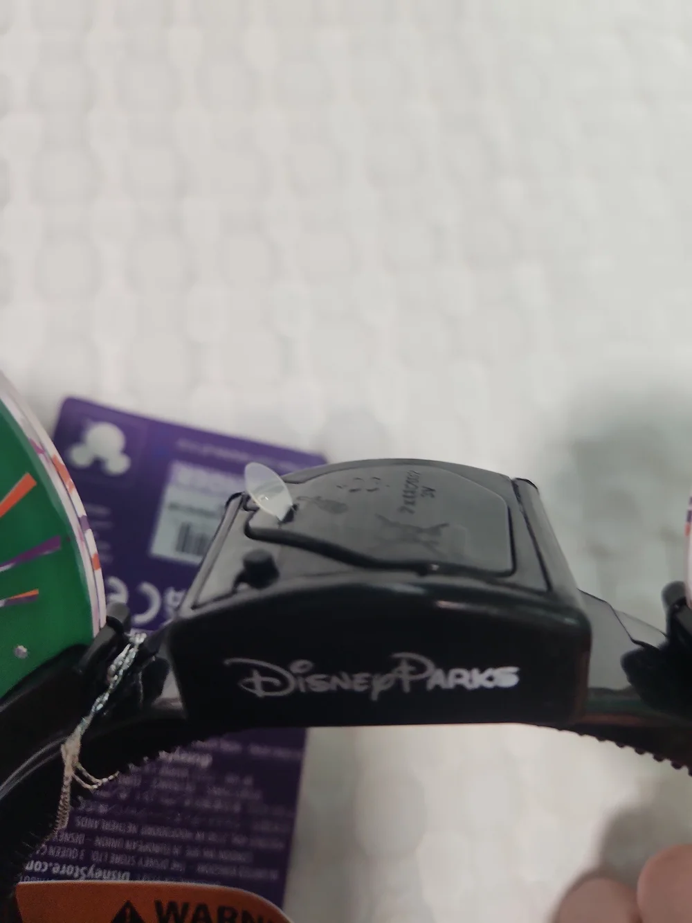 Disney Minnie & Mickey Glow Ear Headband - Green and Purple